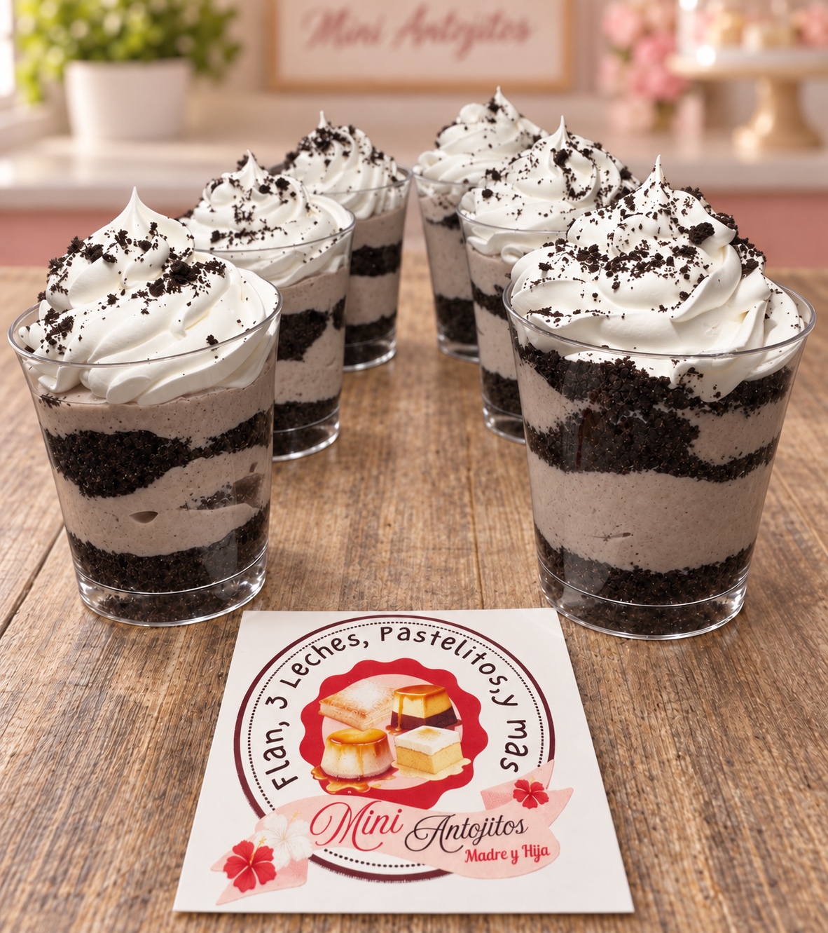 Oreo dessert cups